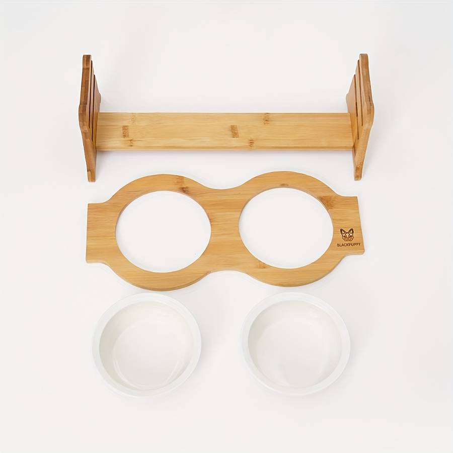 Pet Supplies Size Double Bowl
