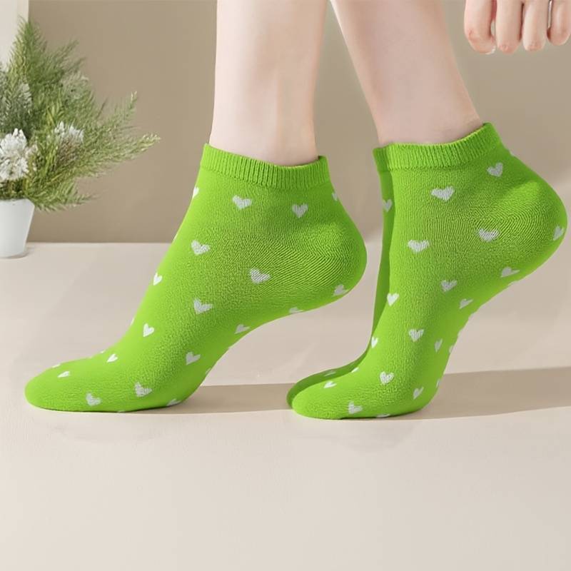 10 Pairs Random Colors One Size High Elastic Socks