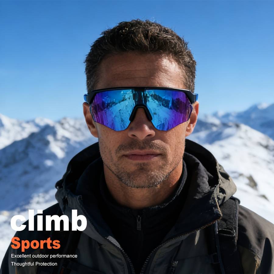 Cycling Glasses Color C5 Purple Box