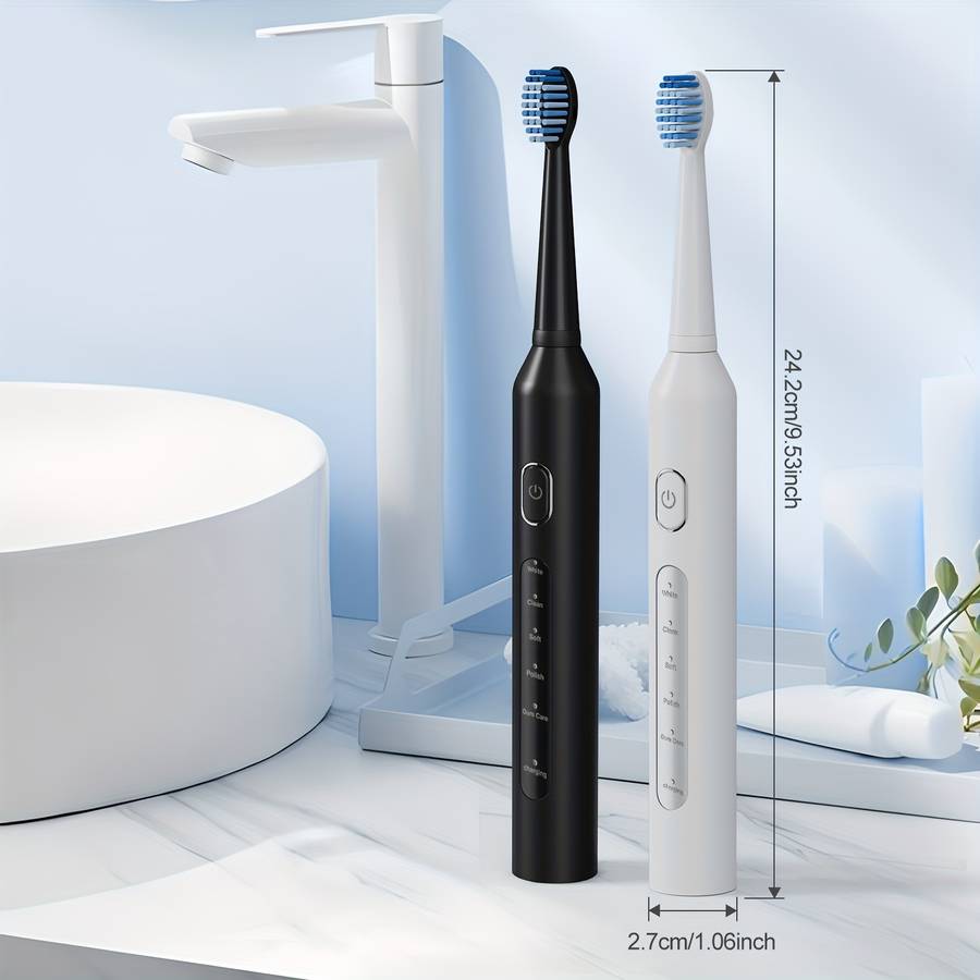Dental Cleaner Color White 5 Nozzle 4 Head