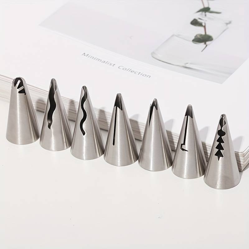 Professional Cake Decorating Head Items Russian 7 Add 2 And 7 Piece Flower Mouth Set