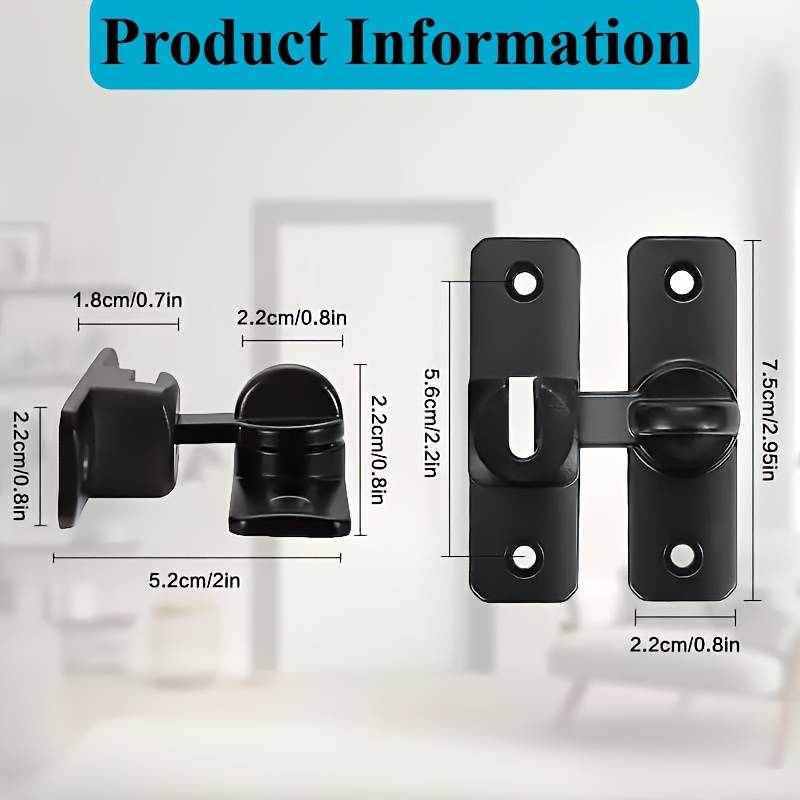 Lock Color Grey 2Pcs