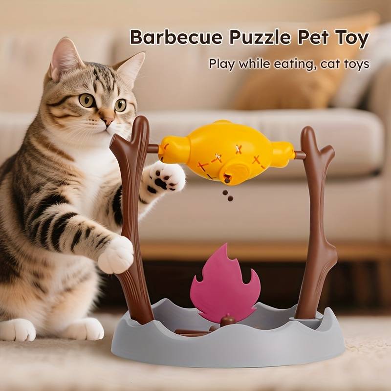Pet supplies Style Slow Food Pot in the Shape of a Barbecue
