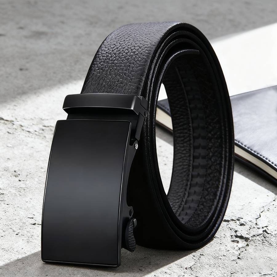 3Pcs Classic Men Watch Wallet Belt Set Luxury Matching With Watch