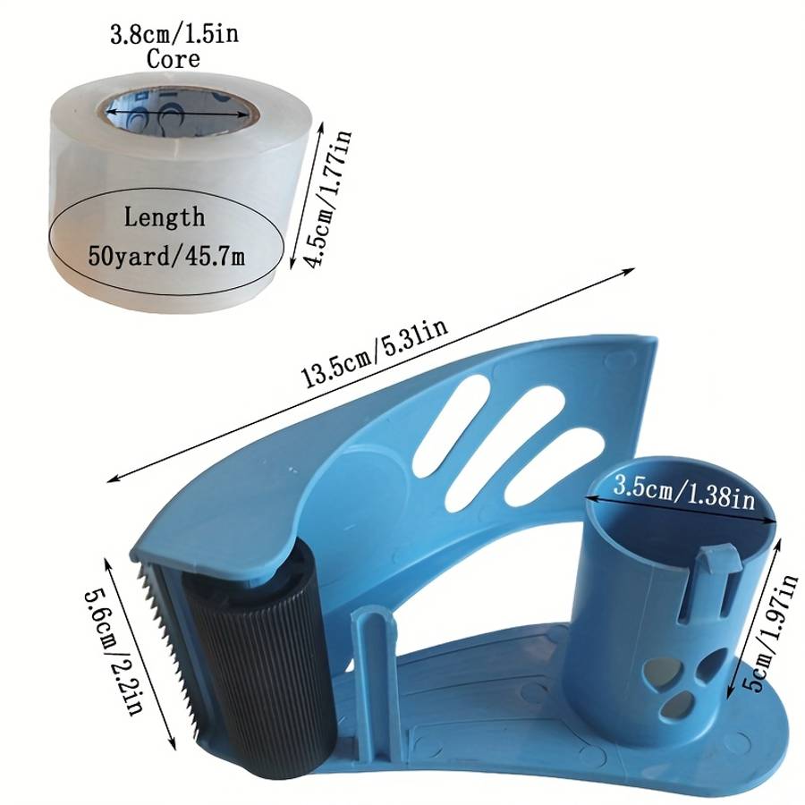 Adhesive Tape Items 1 White Sound Tape   1 Cutter