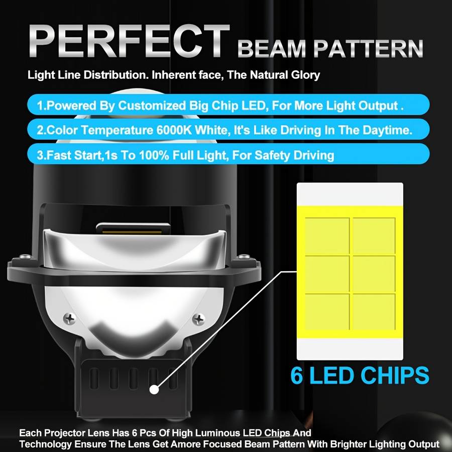 Car Lights Items 2Pcshighlow Beamuniversal