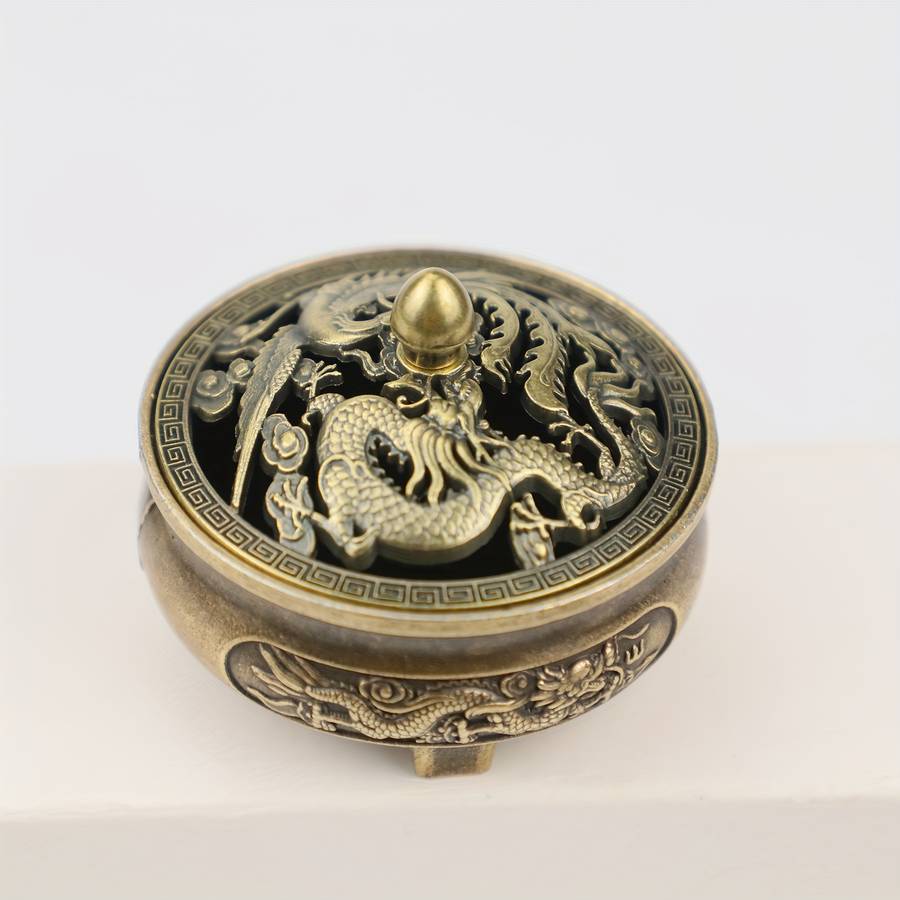 Incense Burner Color  Dragon And Phoenix Zen Incense Burner