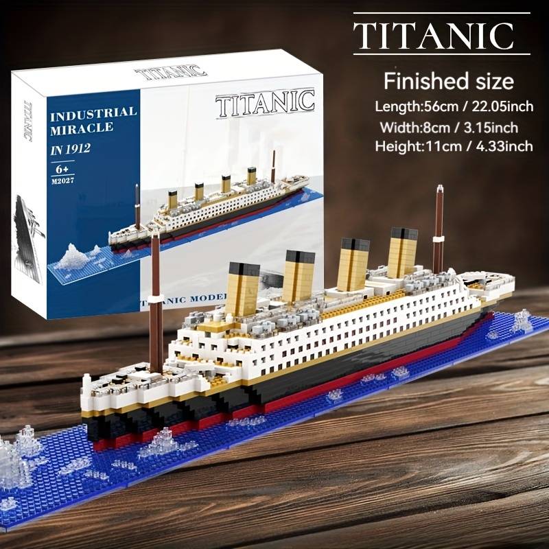 3D Jigsaw Puzzle Model Ship Style Medium Titanic M2047