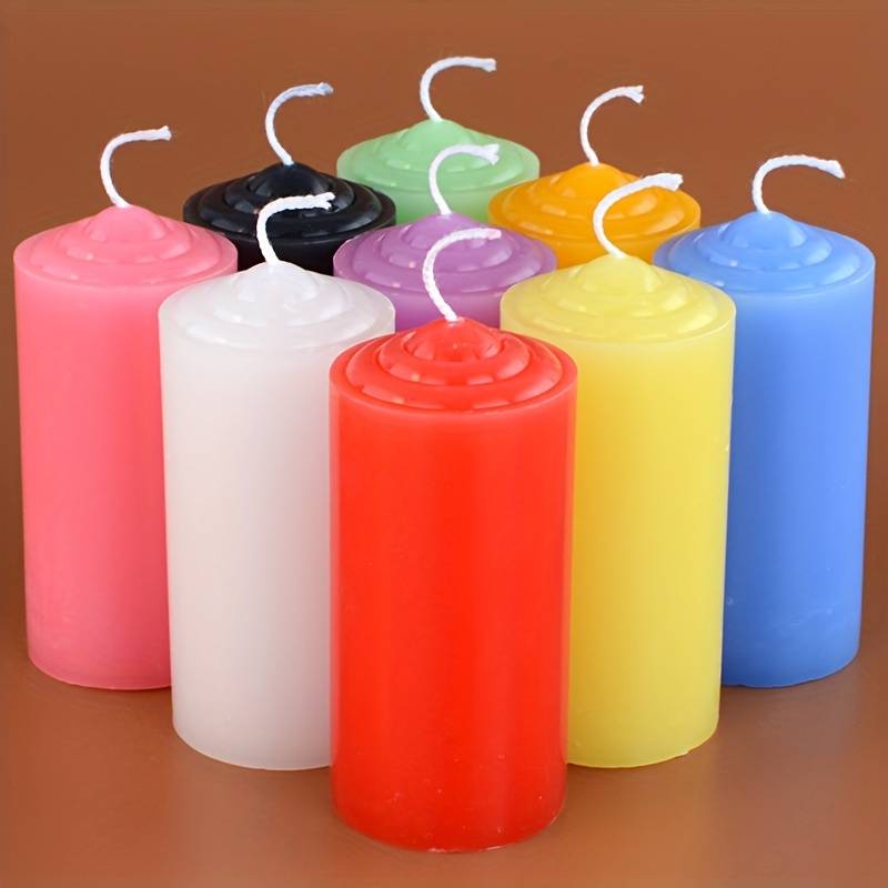 Halloween Decorations Composition Paraffin Quantity 48Pcs Pack Black