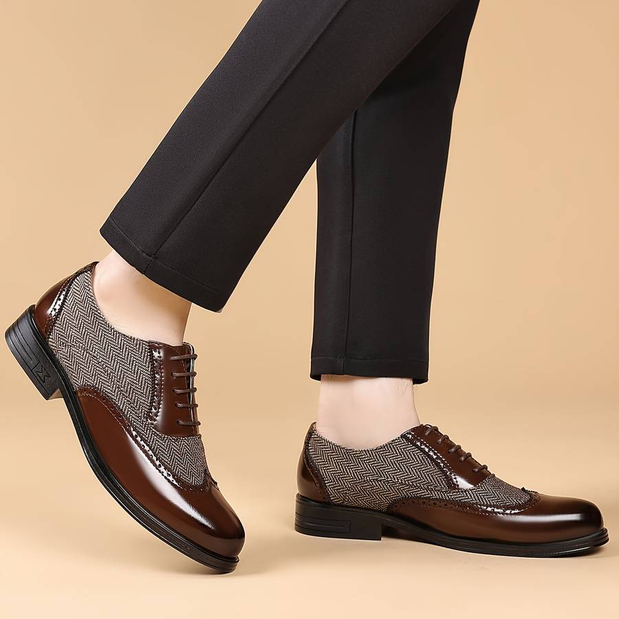 Mens Leather Shoes Color Black Sizeuk 11.5