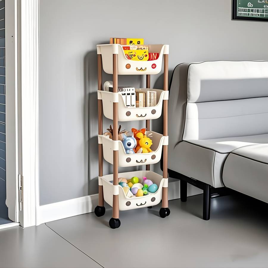 Storage And Organizationsize Four Layers  White
