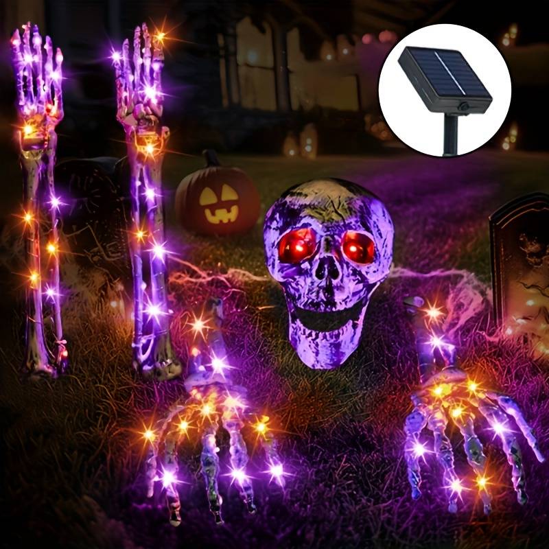 Halloween Decorations Color Orange Light