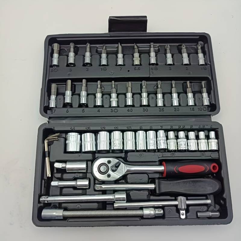 Screwdriver Bit Tool Set Color Green Set Of 46 Size 46Dkn469 126And Sadhfi