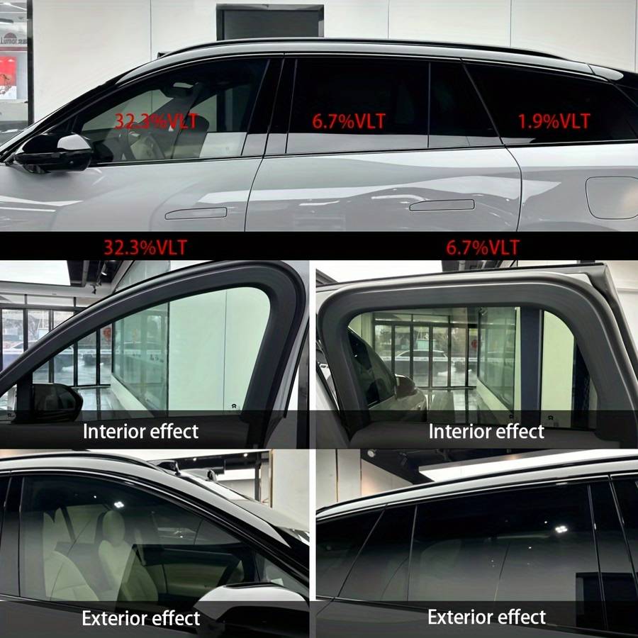 Car Sun Shades Model 32.3 Vlt Items Solar Film 50 X100Cm