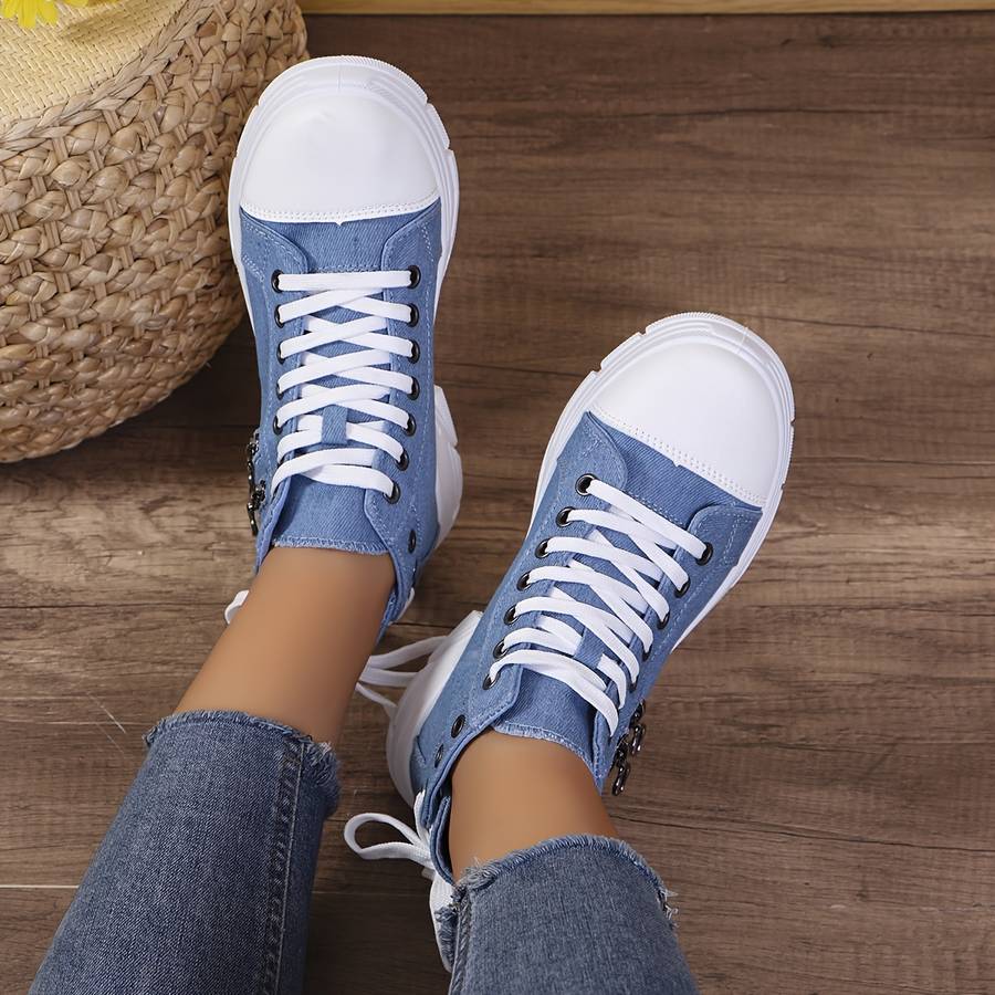 Women S Sneakers Color Sky Blue Sizeuk 4