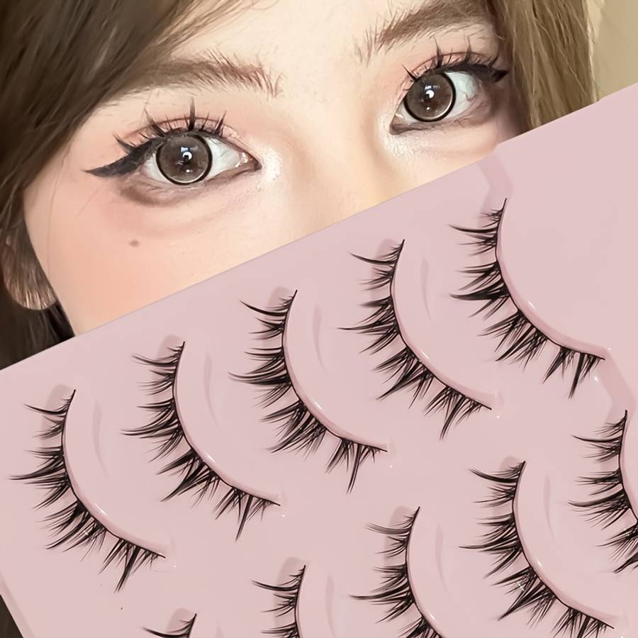 False Eyelashes Color Black 5