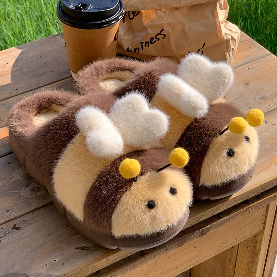 Cotton Slippers Color Coffee Color Sizeuk 3.5-4