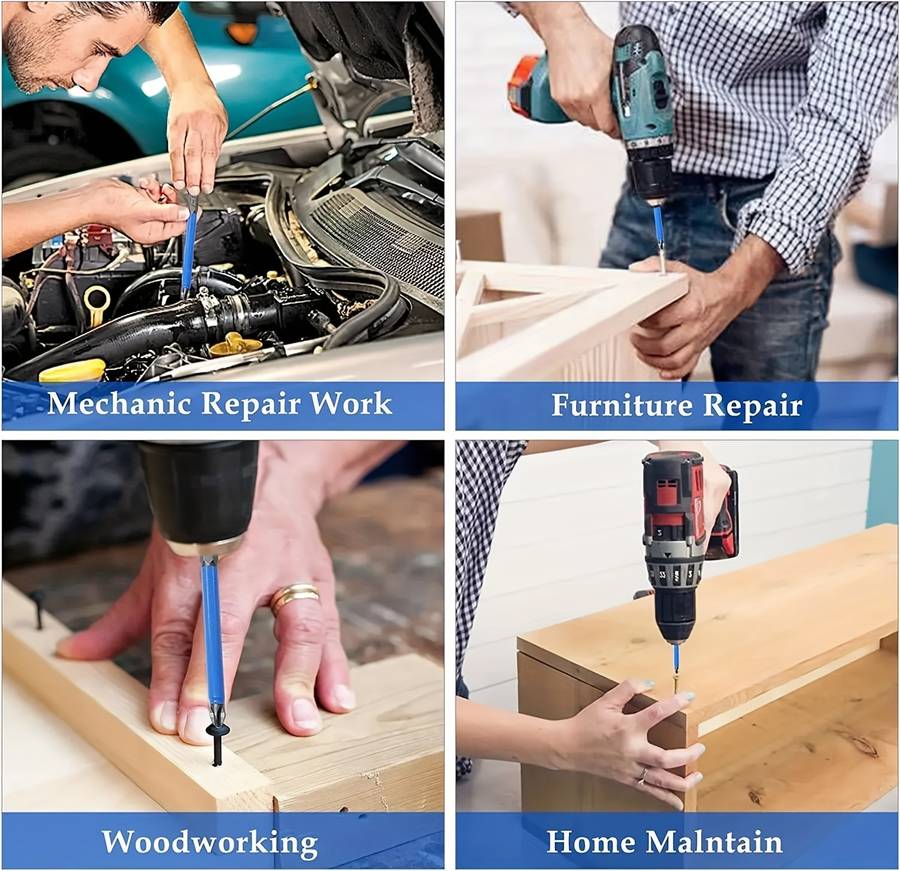 Screwdriver Bit Tool Set Quantity 6 Pieces In A Set