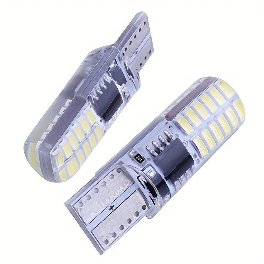 2pcs Super Bright LED Bulbs T10 921 194 168 175 3014 24-SMD Replacement for RV Campe
