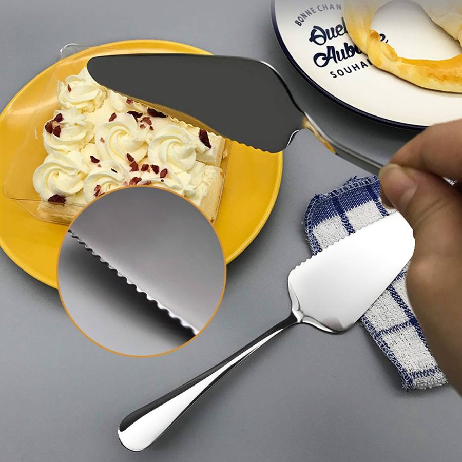 1pc Cake Spatula Stainless Steel Cake Spatula Cake Cutter Pizza Cutter Dessert Cutter For C