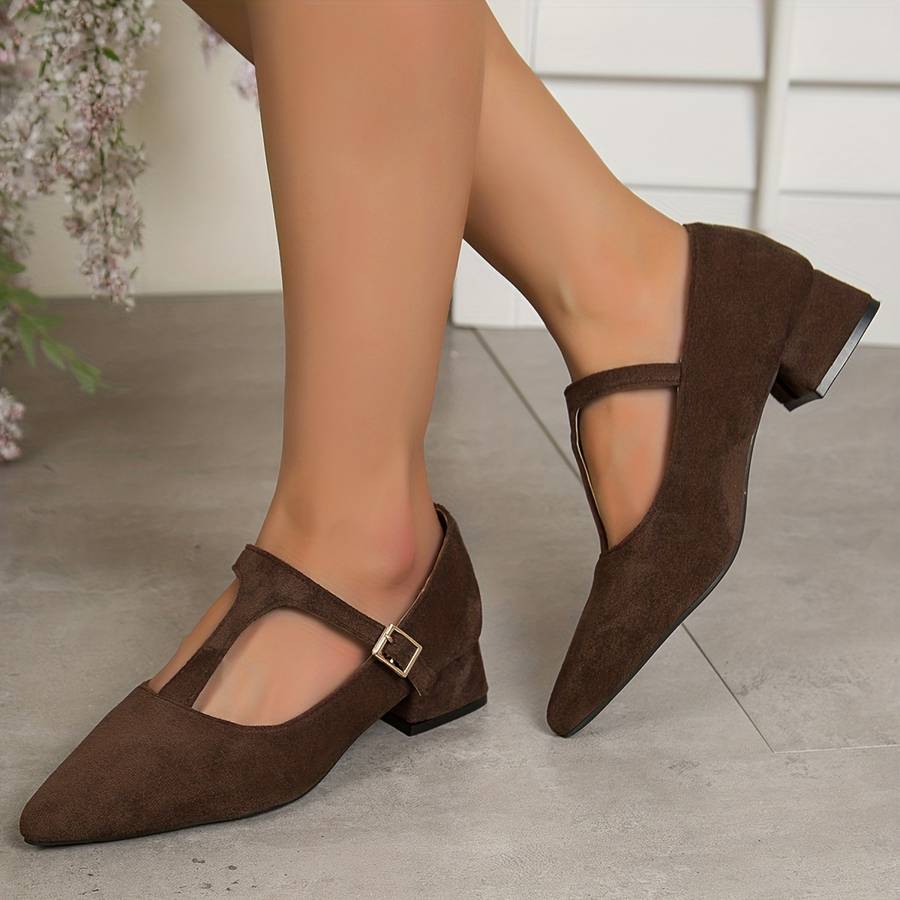Women S High Heels Color Dark Brown Sizeuk 5.5