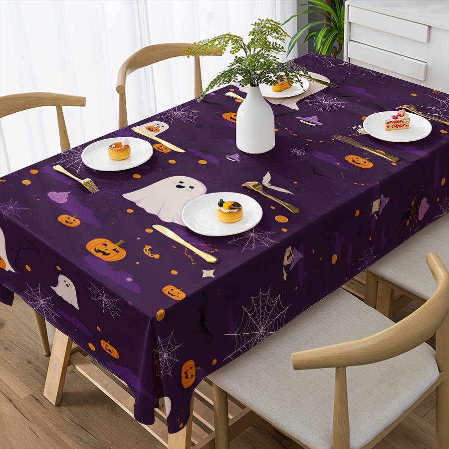 Halloween tablecloth decoration size 140cm x 180cm