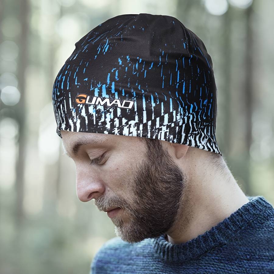 1pc WTACTFUL Winter Beanie Hat for Men Windproof Outdoor Headwear for Skiing Cycling Runnin
