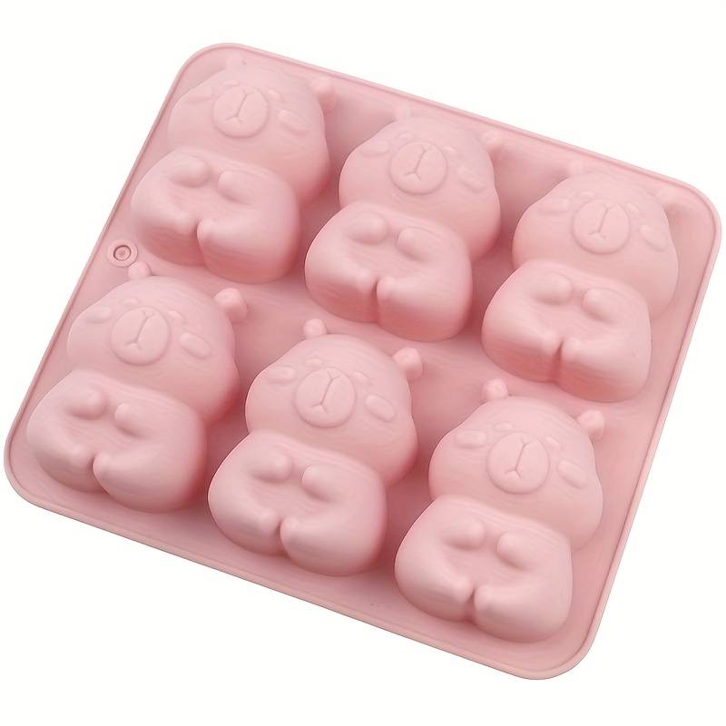 Suitable For Baking Molds Color Pink Hugging Bear
