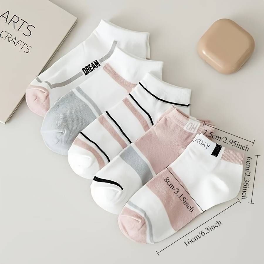 Women S Socks Color Mixed Color Fivepack Size Onesize