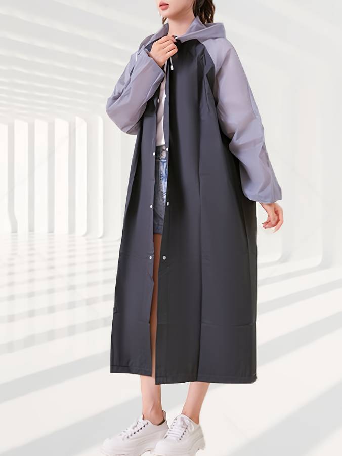 Raincoat Deep Grey Size Onesize