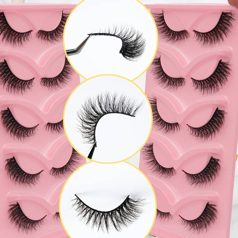 False Eyelashes Quantity 5Pairs W55