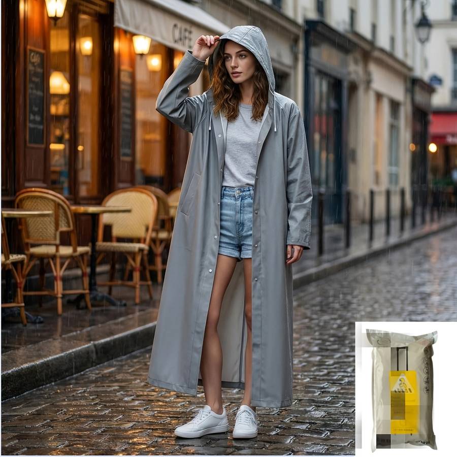 Raincoat White