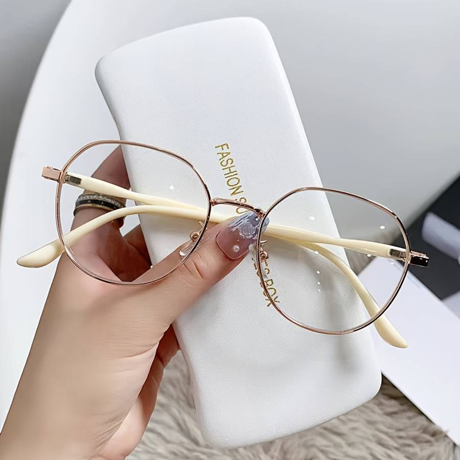 Glasses Color Rose Golden
