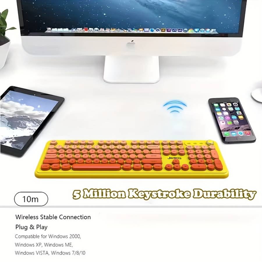 JEDEL-GAMING Dual-Mode Wireless Keyboard