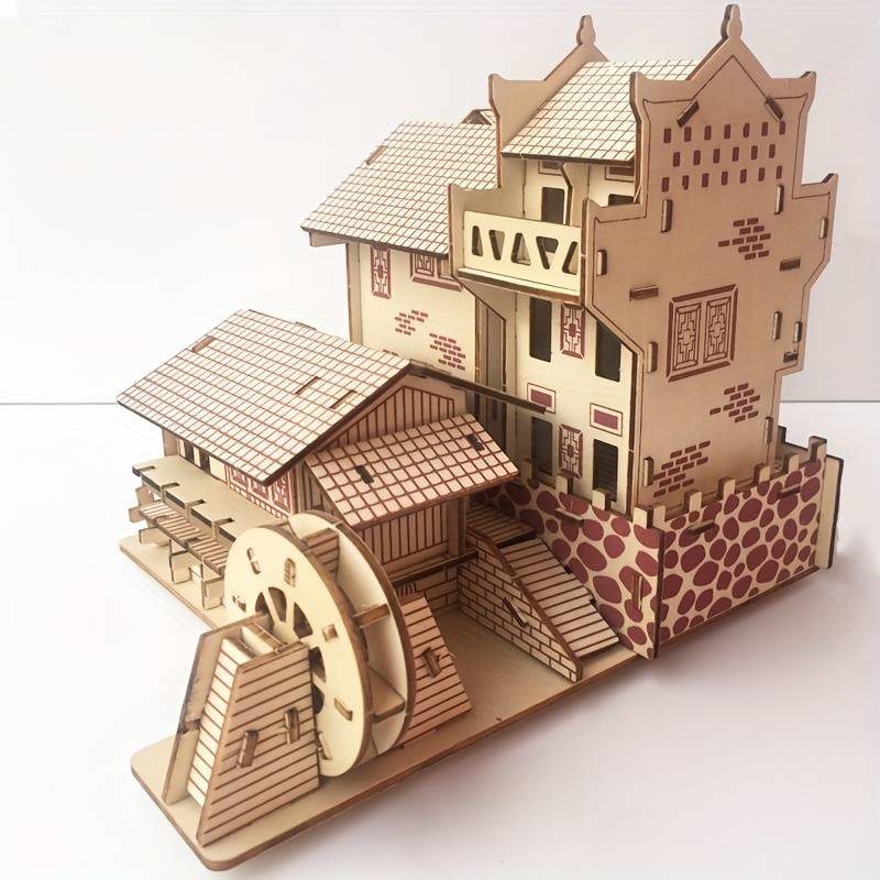 Building Toy Architectural Model Toy Set Items Fenghuang Ancient Town