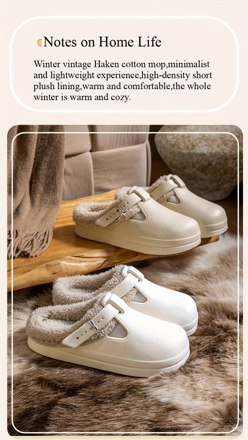 Cotton Slippers Color White Sizeuk 4.5-5