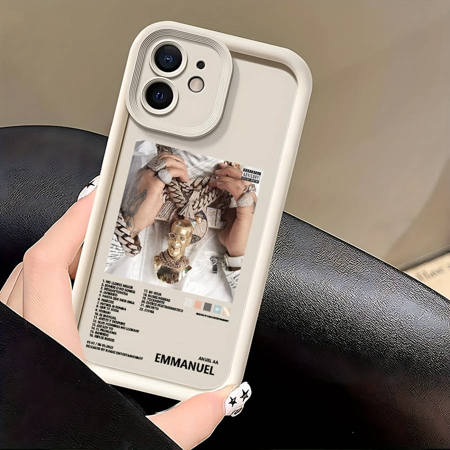 1Pc Mixed Color For iPhone Xs Max Hip Hop Themed Phone Case