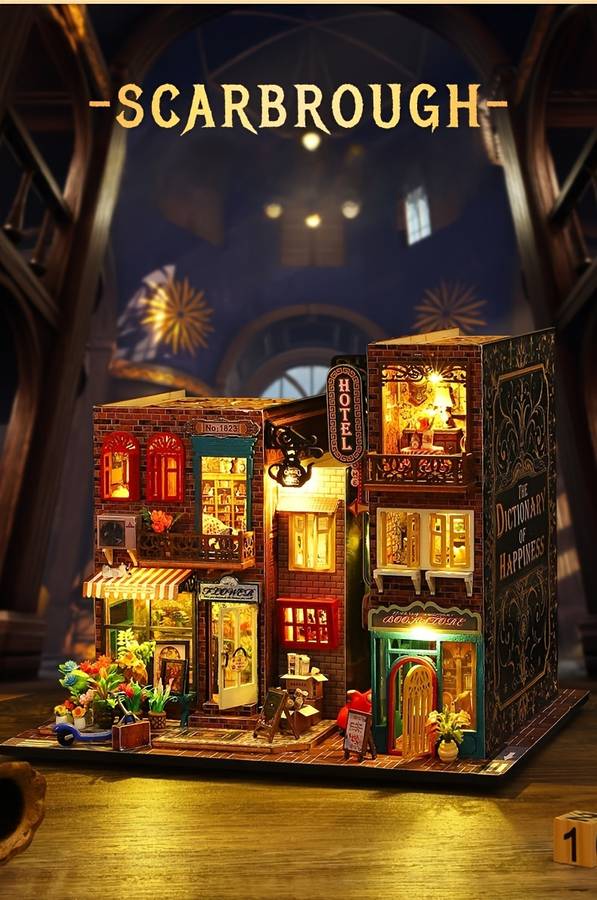 Building Toy Architectural Model Toy Set Style Scrbrouhg