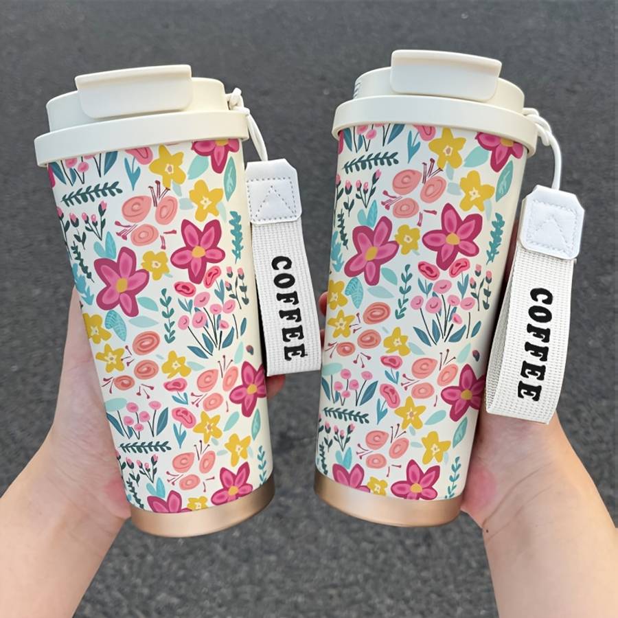 Water Cup Color Colorful Flowers