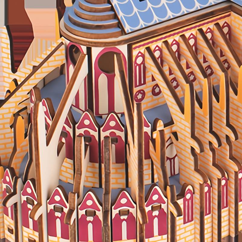 Building Toy Architectural Model Toy Set Model Dl G060