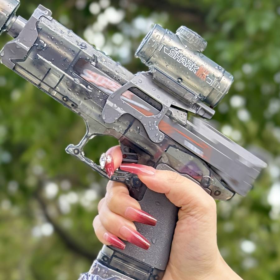 Water Gun Items With Light Linkage Back To The Chamber Blue