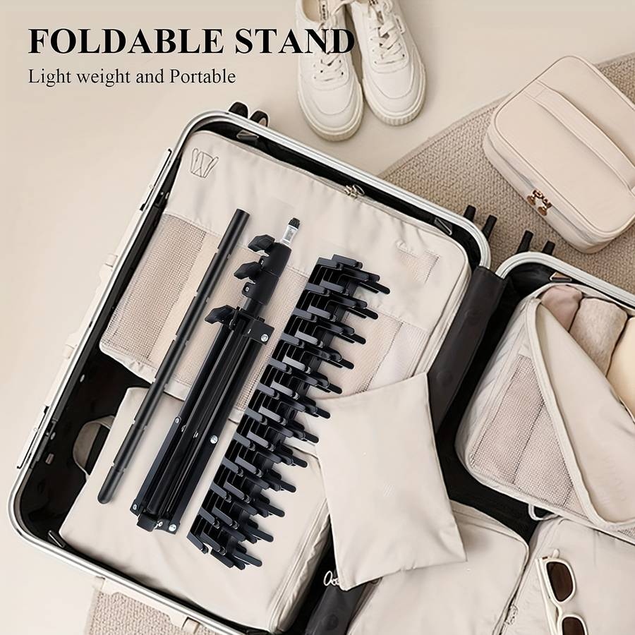 Hair Braiding Products Color Braiding Stand  Purple Ruler 3Piece Set