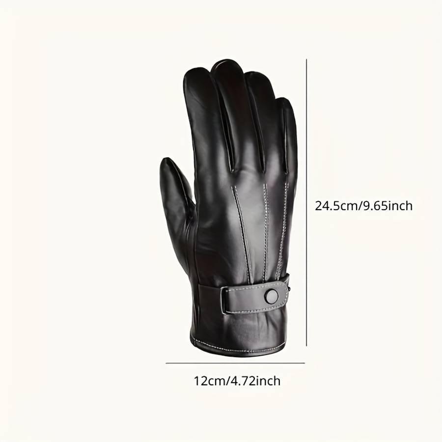 Winter Gloves Color Black