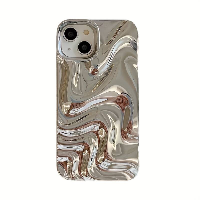 1Pc Silvery For iPhone 14 Pro Phone Case Phone Cover
