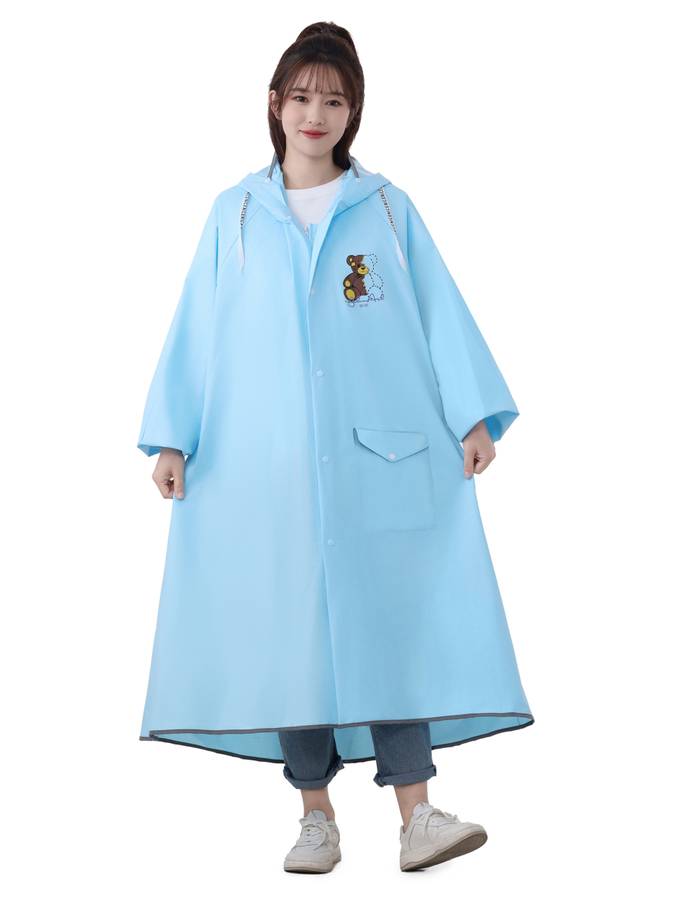 Raincoat Violet Size L