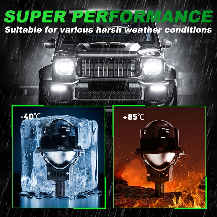 Car Lights Model 7.62Cm Nondestructive Install