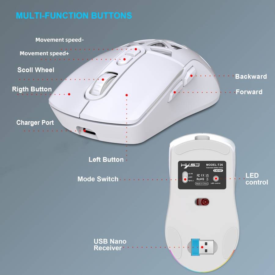 Mouse Color Black