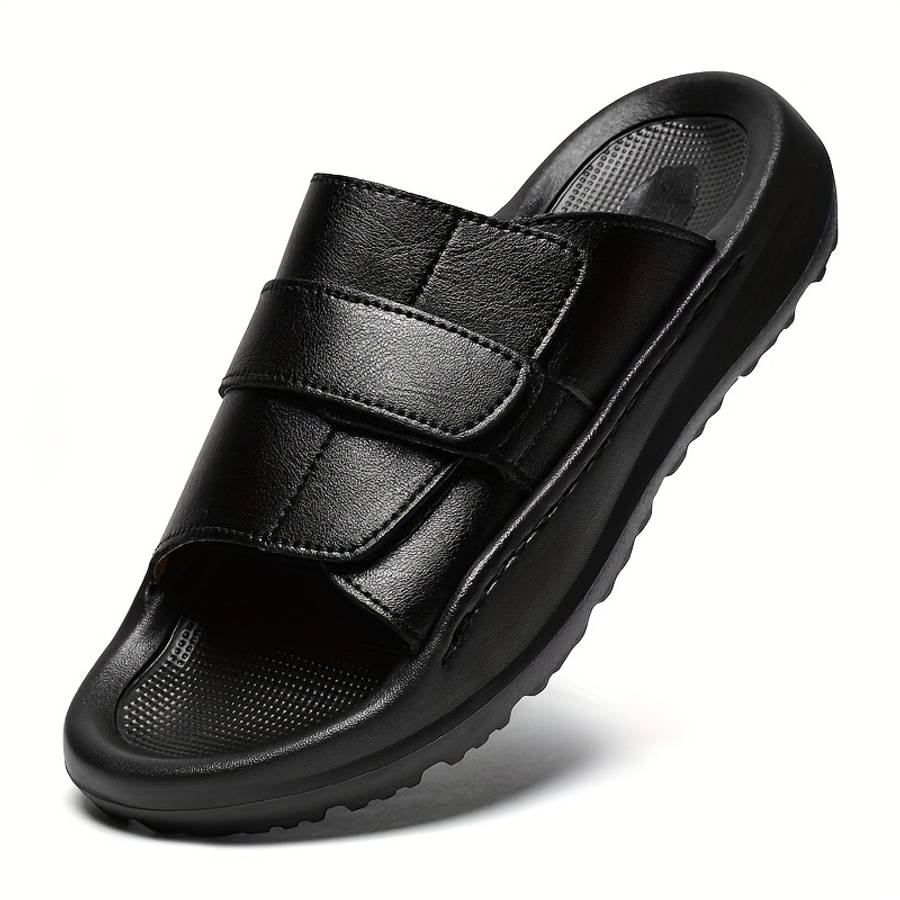 Men Slippers Summer Style Navy Blue Size Uk 7.5 To 8