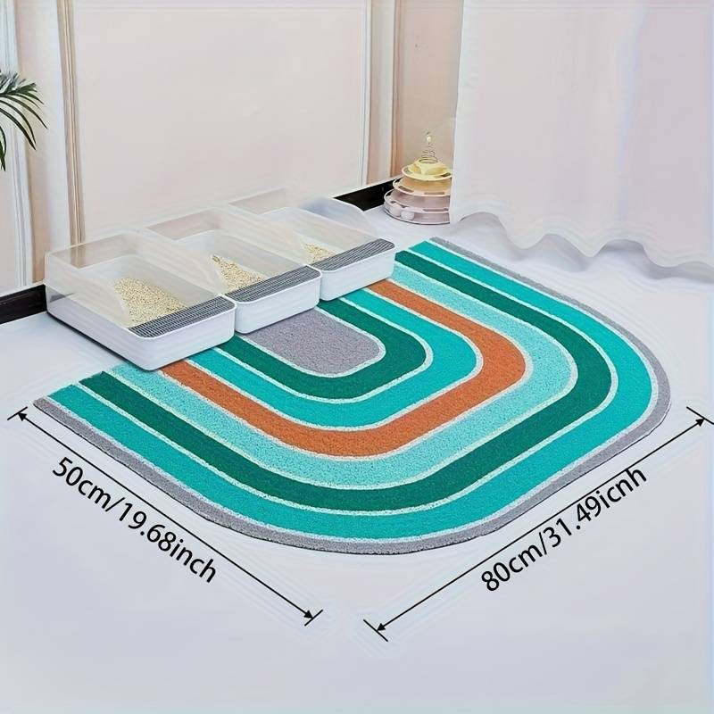 Pet supplies color Rainbow size 80x50cm
