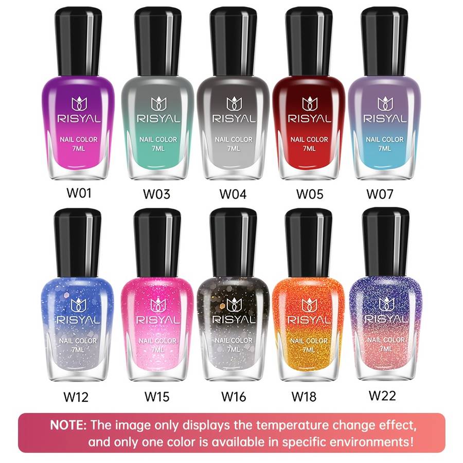 Nail Polish Color Mixed Color